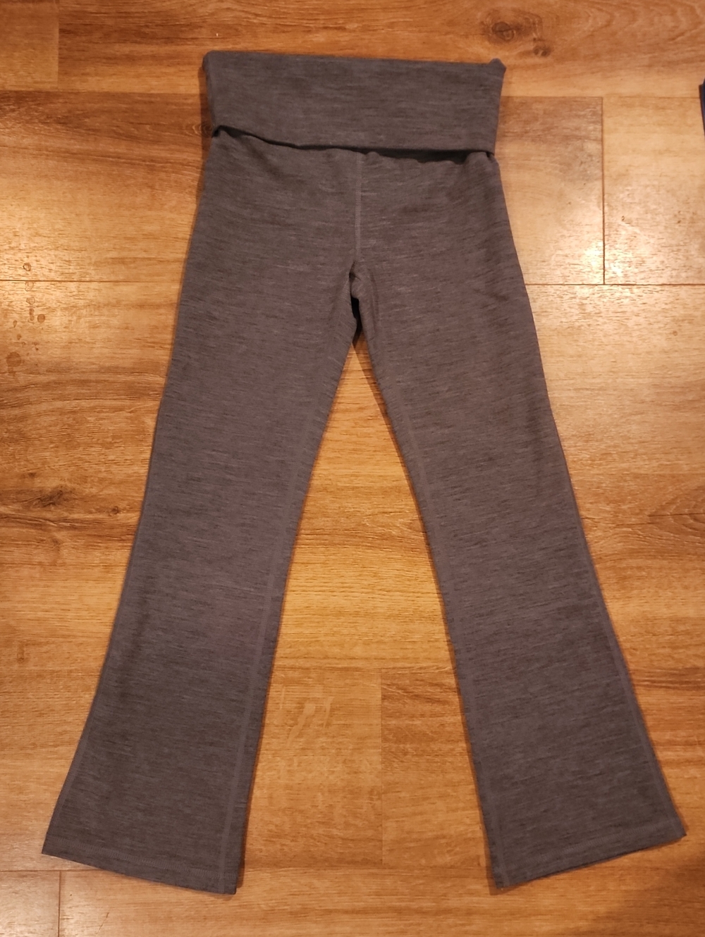 Zella Girl Fold-Over Flare Leggings, Girls 8-10